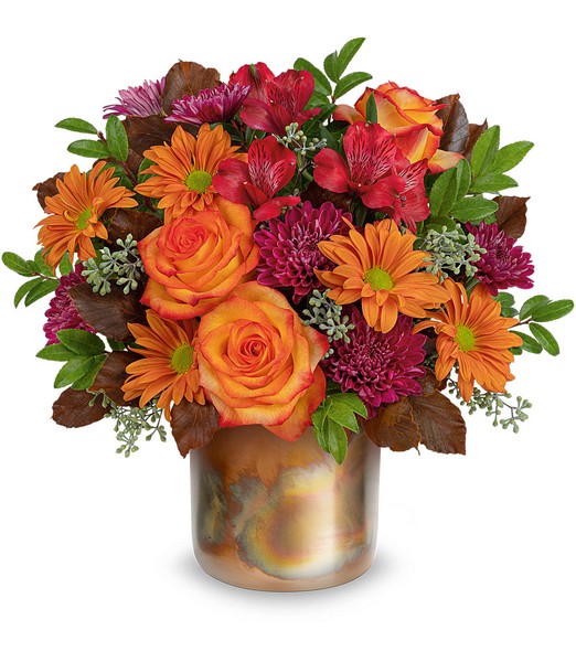 Harvest Blooms Bouquet from Richardson's Flowers in Medford, NJ